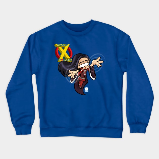 RedQueenOfX House of X by beefcakeboss Crewneck Sweatshirt by Warpath_Dylan